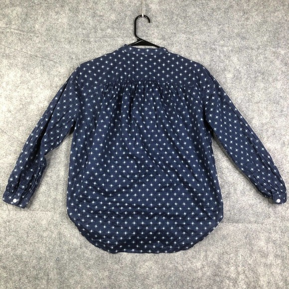 Madewell x Daryl K Button Up Shirt XS Lightweight Casual All Over Print E9105 - Picture 9 of 9